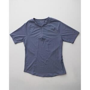 Athleta Sunchaser UPF Tee Blue-Grey M